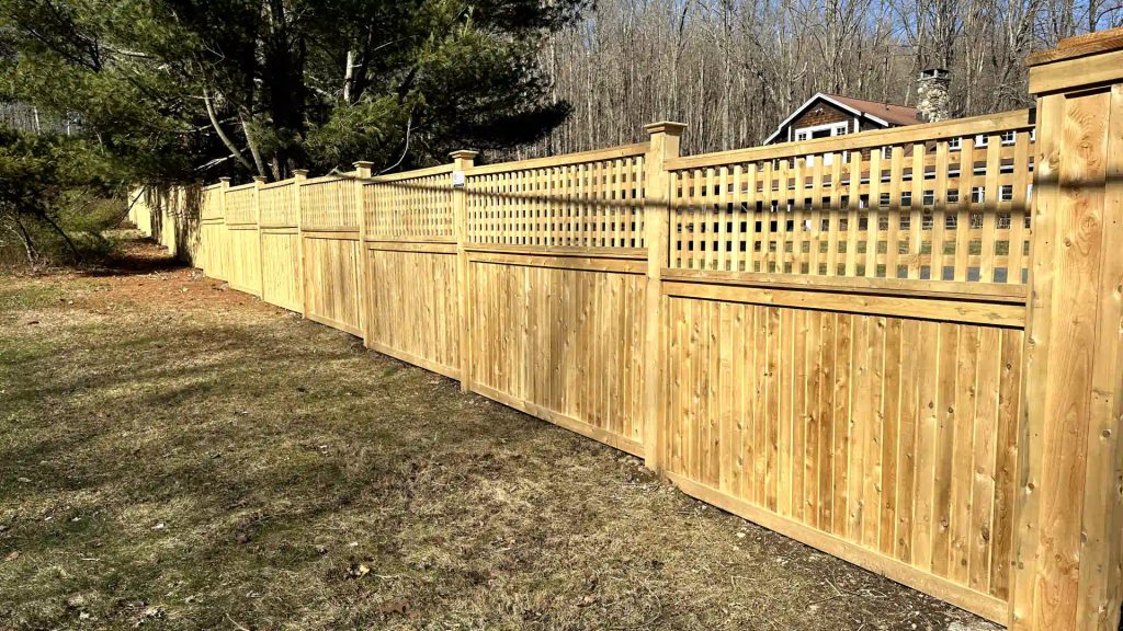 Wood Fence Installation in Bedford, NY