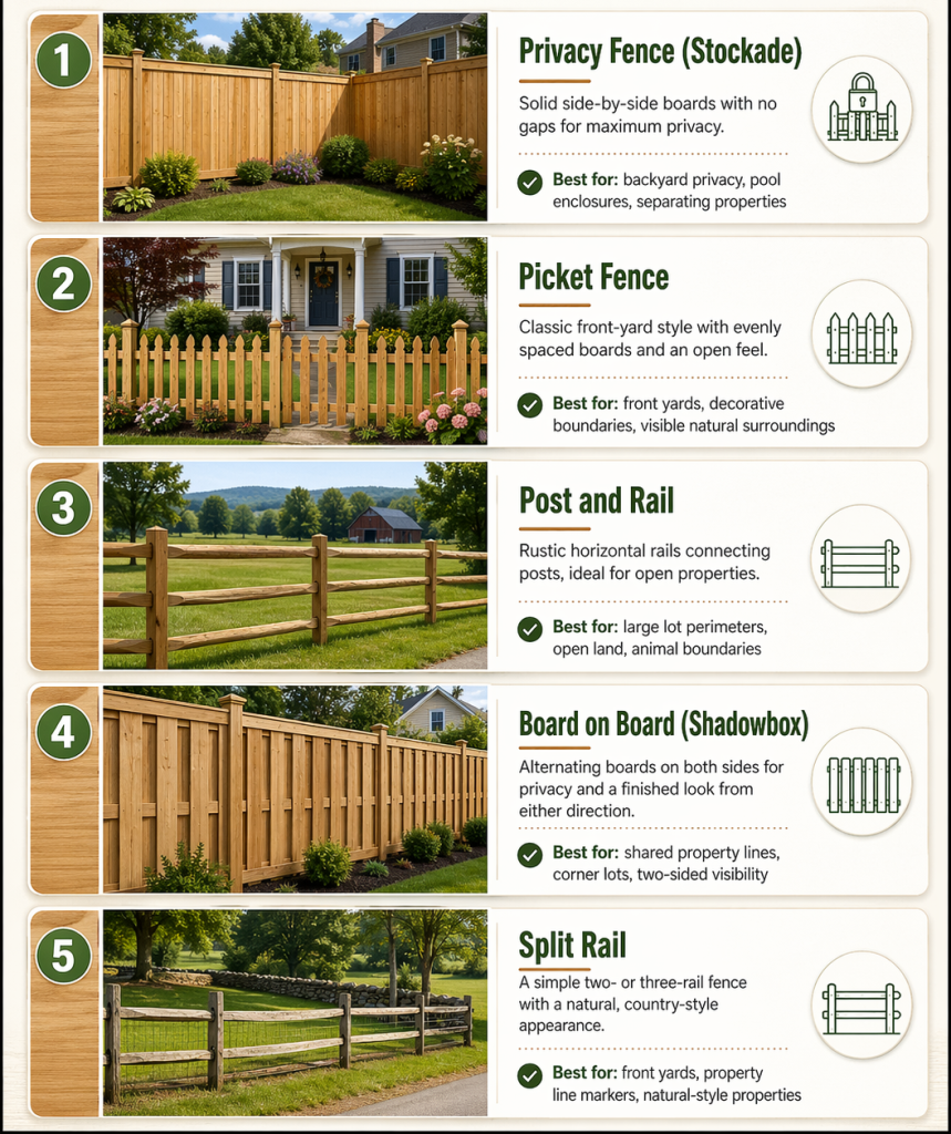fence styles